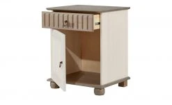 Nachtkommode Bornholm | Kiefer Weiß / Kiefer lavafarben -CAN Kommode Verkaufe 10133746 2 201811271458