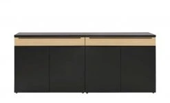 now! by hülsta Sideboard now! touch | Schwarz / Samteiche Natur (Nachbildung) -CAN Kommode Verkaufe 11229337 3 202203222233