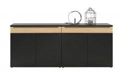 now! by hülsta Sideboard now! touch | Schwarz / Samteiche Natur (Nachbildung) -CAN Kommode Verkaufe 11229337 4 202203222233