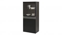 now! by hülsta Highboard now! touch | Schwarz / Samteiche Grau (Nachbildung) links -CAN Kommode Verkaufe 11229531 4 202203222233