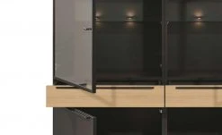 now! by hülsta Highboard now! touch | Schwarz / Samteiche Natur (Nachbildung) -CAN Kommode Verkaufe 11229538 3 202203222233