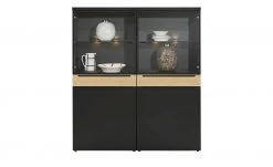 now! by hülsta Highboard now! touch | Schwarz / Samteiche Natur (Nachbildung) -CAN Kommode Verkaufe 11229538 5 202203222233