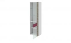 Vitrine Holly | Weiß / Driftwood (Nachbildung) / Fuchsia rechts -CAN Kommode Verkaufe 12115095 2 202003172244