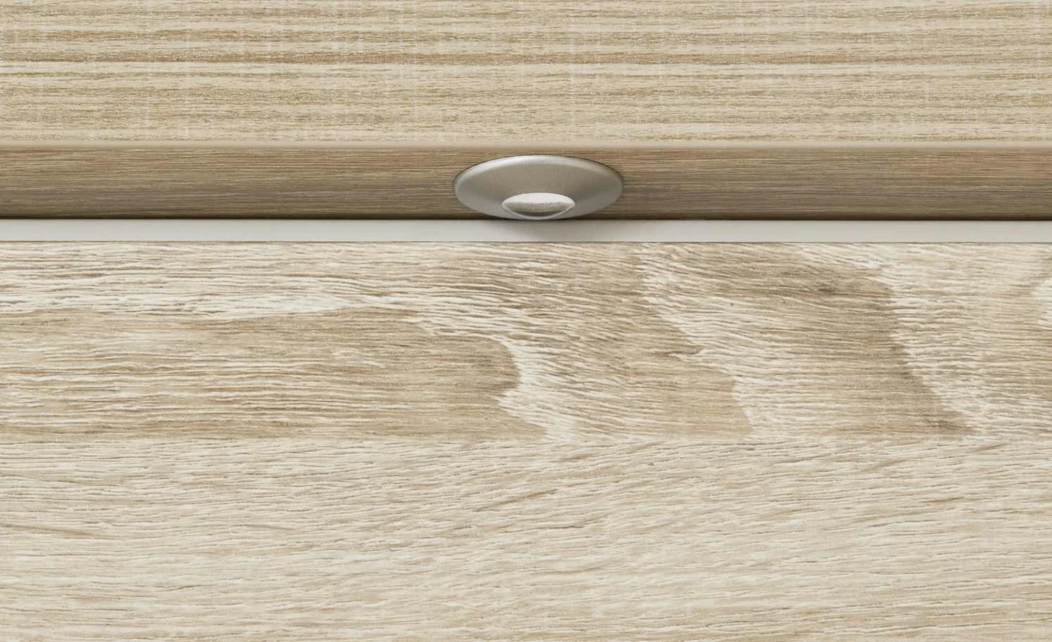 uno Eck-Highboard Titan | Eiche sägerau (Nachbildung) / Weiß 5 uno Eck-Highboard Titan | Eiche sägerau (Nachbildung) / Weiß – Bild 5