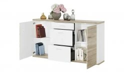uno Sideboard Titan | Weiß / Eiche sägerau (Nachbildung) -CAN Kommode Verkaufe 12200325 4 202106172234