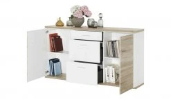 uno Sideboard Titan | Weiß / Eiche sägerau (Nachbildung) -CAN Kommode Verkaufe 12200325 5 202106172234