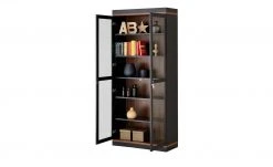 Roomers Vitrine Case | Schwarzbraun / Walnuss (Nachbildung) -CAN Kommode Verkaufe 12202141 8 201811271515