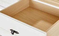 maison bleue Anrichte Petit Chalet | Weiß / Asteiche mit Flechtkörben -CAN Kommode Verkaufe 12202628 7 202204041235