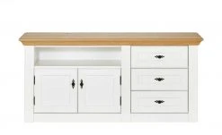 maison bleue TV-Element Petit Chalet | Weiß / Asteiche -CAN Kommode Verkaufe 12202639 3 201811271519