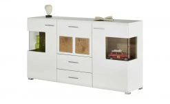 Sideboard Cortina | Weiß/ Eiche Altholz (Nachbildung) -CAN Kommode Verkaufe 12203596 17 202106232232