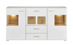 Sideboard Cortina | Weiß/ Eiche Altholz (Nachbildung) -CAN Kommode Verkaufe 12203596 3 202106232232
