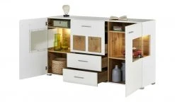 Sideboard Cortina | Weiß/ Eiche Altholz (Nachbildung) -CAN Kommode Verkaufe 12203596 4 202106232232