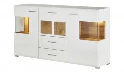 Sideboard Cortina | Weiß/ Eiche Altholz (Nachbildung) -CAN Kommode Verkaufe 12203596 6 202106232232
