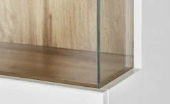 Vitrine Cortina | Weiß / Eiche Altholz (Nachbildung) -CAN Kommode Verkaufe 12205228 5 202106281241 1