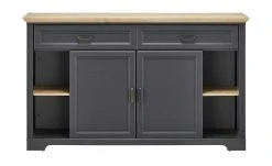 Sideboard Varese | Graphitgrau / Asteiche (Nachbildung) -CAN Kommode Verkaufe 12208841 18 202010272249