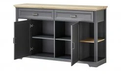 Sideboard Varese | Graphitgrau / Asteiche (Nachbildung) -CAN Kommode Verkaufe 12208841 2 201905312034