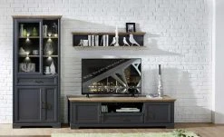 TV-Lowboard Varese | Graphitgrau / Asteiche (Nachbildung) -CAN Kommode Verkaufe 12208845 5 201907162247