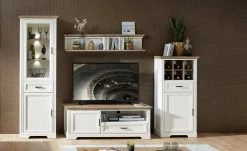 Vitrine Varese | Pinie hell (Nachbildung) / Asteiche (Nachbildung) -CAN Kommode Verkaufe 12208850 12 202106282232