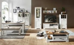 Highboard Varese | Pinie hell (Nachbildung) / Asteiche (Nachbildung) -CAN Kommode Verkaufe 12208855 12 202106282232