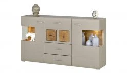 Sideboard Cortina | Basaltgrau / Eiche Altholz (Nachbildung) -CAN Kommode Verkaufe 12209109 20 202106232232