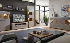 Lowboard groß Cortina | Basaltgrau / Eiche Altholz (Nachbildung) -CAN Kommode Verkaufe 12209114 10 202009142240