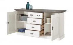 maison bleue Sideboard Florian | Weiß / Grau -CAN Kommode Verkaufe 12230757 5 202108130002