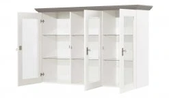 maison bleue Vitrinenaufsatz für Sideboard Florian | Weiß / Grau -CAN Kommode Verkaufe 12230758 8 202108161243