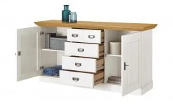 maison bleue Sideboard Florian | Weiß / laugenfarben -CAN Kommode Verkaufe 12231218 9 202108130002