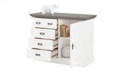 maison bleue Brotschrank Florian | Weiß / Grau -CAN Kommode Verkaufe 12231241 6 202108130002