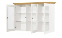 maison bleue Vitrinenaufsatz für Sideboard Florian | Weiß / laugenfarben -CAN Kommode Verkaufe 12234052 3 202108161244