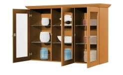 maison bleue Vitrinenaufsatz für Sideboard Florian | bernsteinfarben -CAN Kommode Verkaufe 12235181 8 202108161245