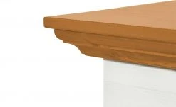 maison bleue Lowboard Florian | Weiß / bernsteinfarben -CAN Kommode Verkaufe 12235190 6 202108130002