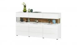 Berger & Rath Sideboard Claro | Weiß-Creme Sichtbare Rückwand: Wildeiche gesandstrahlt -CAN Kommode Verkaufe 12238660 1 202103042233