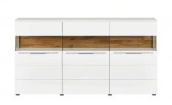 Berger & Rath Sideboard Claro | Weiß-Creme Sichtbare Rückwand: Wildeiche gesandstrahlt -CAN Kommode Verkaufe 12238660 11 202103042233
