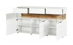Berger & Rath Sideboard Claro | Weiß-Creme Sichtbare Rückwand: Wildeiche gesandstrahlt -CAN Kommode Verkaufe 12238660 5 202103042233
