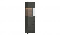 Berger & Rath Vitrine Claro | Anthrazit links Sichtbare Rückwand glatt -CAN Kommode Verkaufe 12238688 3 202103042233