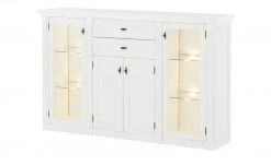 maison bleue Highboard Petit Chalet | Weiß mit Glastüren -CAN Kommode Verkaufe 12239108 15 202206232232