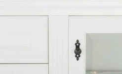 maison bleue Highboard Petit Chalet | Weiß mit Glastüren -CAN Kommode Verkaufe 12239108 9 202206232232