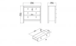 Kommode Madron | Schwarz -CAN Kommode Verkaufe 13100454 7 202111192234