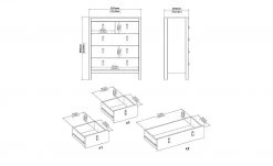 Kommode Madron | Weiß -CAN Kommode Verkaufe 13100455 6 202111192234