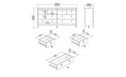 Kommode Madron | Weiß -CAN Kommode Verkaufe 13101345 1 202205172231