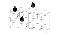 Kommode Madron | Schwarz -CAN Kommode Verkaufe 13101346 16 202205172231