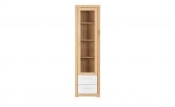 smart Vitrine Oslo | Kernbuche (Nachbildung) / Kernbuche / Weiß -CAN Kommode Verkaufe 13203090 3 202006091056