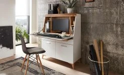 Sekretär Cortina | Weiß / Eiche (Nachbildung) -CAN Kommode Verkaufe 13205185 2 202203102232