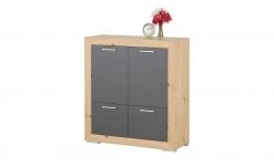 Highboard Fiesta | Asteiche (Nachbildung) / Grau -CAN Kommode Verkaufe 13205960 8 202209202232