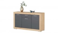 Sideboard Fiesta | Asteiche (Nachbildung) / Grau -CAN Kommode Verkaufe 13205964 8 202202171235