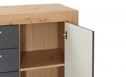 Sideboard Fiesta | Asteiche (Nachbildung) / Grau -CAN Kommode Verkaufe 13205967 8 202206211245