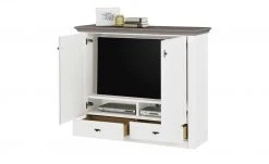 maison bleue TV-Schrank Petit Chalet | Weiß / Graphitgrau -CAN Kommode Verkaufe 13206175 2 202204191232