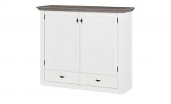 maison bleue TV-Schrank Petit Chalet | Weiß / Graphitgrau