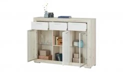 Highboard Fiesta | Eiche hell (Nachbildung) / Weiß -CAN Kommode Verkaufe 13206543 12 202206241234